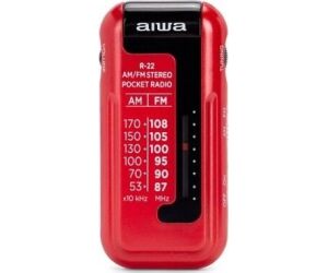 Radio Porttil Aiwa R-22RD/ Roja