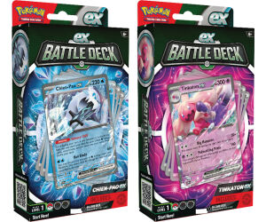 Juego de cartas pokemon tcg ex battle deck chien - pao - tinkaton