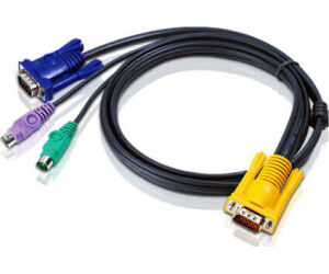 Aten Cable KVM PS/2 con SPHD 3 en 1 de 3 m