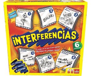 Juego de mesa interferencias grande 6 jugadores pegi 8