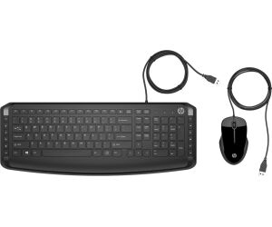 Kit teclado + mouse raton hp pavilion 200 9df28aa usb 2.0 -  teclado ingles