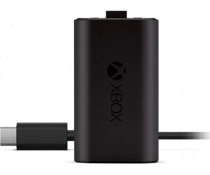 Kit microsoft xbox bateria recargable play & charge + usb tipo c