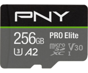 Micro Sd Pny 256gb Pro Elite Uhs-i C10 Microsdxc