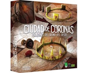 Juego de mesa paladines del reino del oeste: ciudad de coronas pegi 12