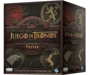 Juego de mesa asmodee juego de tronos trivia temporada 5 - 8 pegi 18