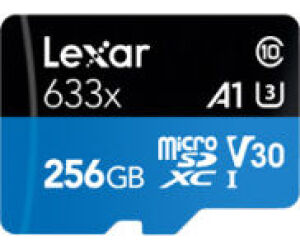 Lexar 633x 256 GB MicroSDXC UHS-I Clase 10