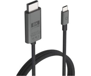 Cable Usb-c A Displayport Pro Negro 2m Linq