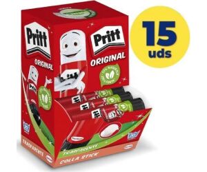 Caja De Pegamento En Barra Pritt 22g/15 Uds