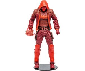 Figura mcfarlane toys dc gaming red hood monochromatic etiqueta dorada