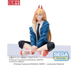 Figura good smile company sega goods perching chainsaw man power