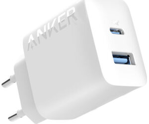 Cargador Anker Wall Charger (20w 1a1c White)