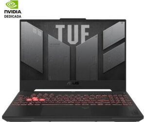 Porttil Gaming Asus TUF Gaming A15 TUF507NUR-LP110 Ryzen 7 7435HS/ 16GB/ 512GB SSD/ GeForce RTX 4050/ 15.6"/ Sin Sistema Operativo