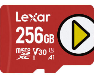 Lexar PLAY microSDXC UHS-I Card 256 GB Clase 10