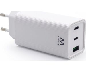 EWENT Cargador carga rapido 65w usb-c y usb-a