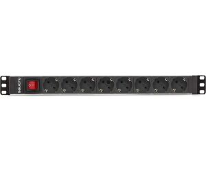 Regleta salicru para rack 19pulgadas sps pdu 8 tomas shuko interruptor