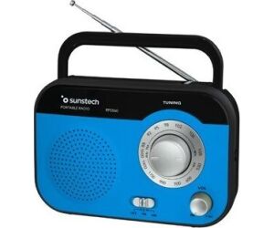 Radio Porttil Sunstech RPS560/ Azul