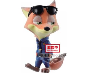 Figura banpresto disney fluffy puffy nick & judy police custome nick