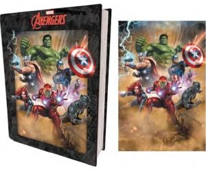 Puzzle libro lenticular prime 3d marvel vengadores originales