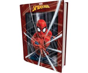 Puzzle libro lenticular prime 3d marvel spiderman 300 piezas