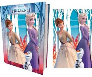 Puzzle libro lenticular prime 3d disney frozen ii elsa anna y olaf 300 piezas