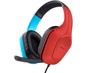 Auricular Gaming Gxt416s Zirox Rojo/azul Trust