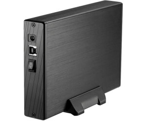 Caja Disco 3.5" SATA USB 3.0 Negra