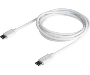 Cable Essential Usb-c A Usb-c Pd 240w 1.5m Blanco Xtorm