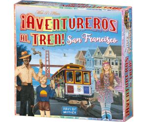 Juego de mesa aventureros al tren san francisco pegi 8