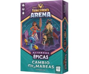 Juego de mesa disney sorcerer arena cambio de mareas expansion edad recomendada 13 aos