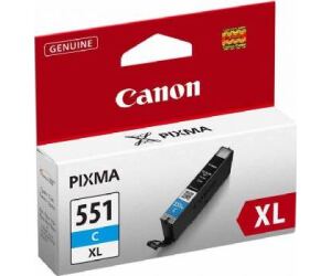 Cartucho tinta canon cli 551 xl cian  mg6350 -  mg5450