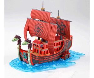 Replica bandai hobby one piece grand ship collection nine snake kuja pirate ship model kit