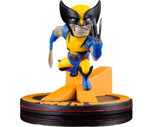 Figura quantum mechanix marvel x - men wolverine 10 cm q - fig diorama