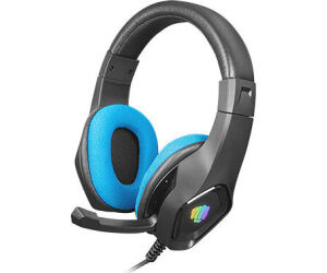 Auriculares gaming fury phantom negro - azul