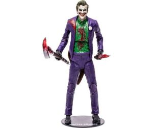 Figura mcfarlane toys mortal kombat 11 the joker -  bloody