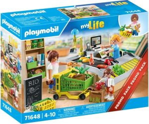 Playmobil promo pack supermercado ecolgico