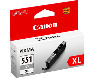 Cartucho de Tinta Original Canon CLI-551GY XL Alta Capacidad/ Gris