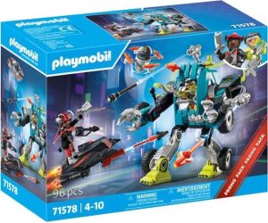 Playmobil robot vs planeador