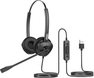 Fanvil HT302-U Auriculares Doble,Puerto USB, ENC