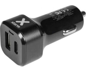 Cargador de Coche Xtorm AU203/ 1xUSB Tipo-C/ 1xUSB/ 48W