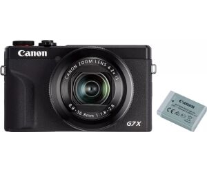 Camara digital canon powershot g7 x mark iii bk battery kit 20.1mpx negro