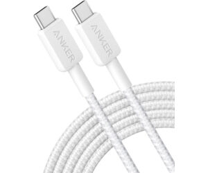 Cable Anker 322 Usb-c To Usb-c Cable Nylon 3m 60w White