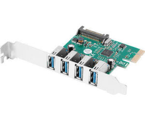 Tarjeta Pci Express Lanberg X1 A 4x Usb-a 3,1 Gen1 Low Profile