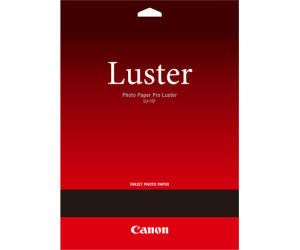 Papel fotografico canon pro luster lu - 101 a4 210 x 297mm