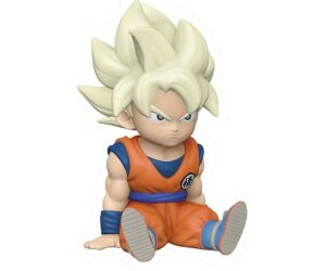 Figura hucha plastoy dragon ball super saiyan son goku