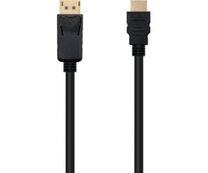 Nanocable Cable Conversor DP a HDMI Negro 10m