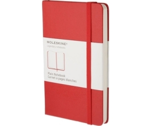 Libreta Clasica Tapa Dura Roja L (13x21cm) Lisa Moleskine Qp062r