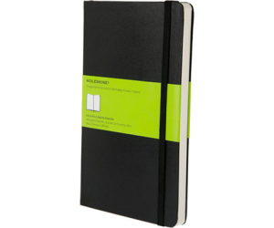 Libreta Clasica Tapa Dura Negra L (13x21cm) Lisa Moleskine Qp062