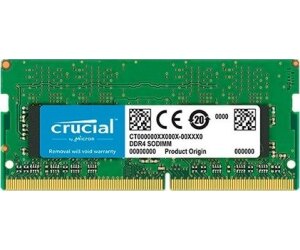 Memoria ram ddr4 4gb crucial - sodimm - 2666 mhz - pc4 21300