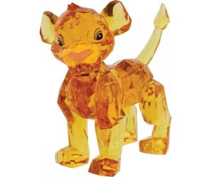 Figura enesco disney cristal el rey leon simba