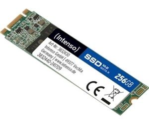 Disco duro interno solido ssd intenso top 256gb m.2 sata3